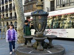 fuente canaletas Barcelona