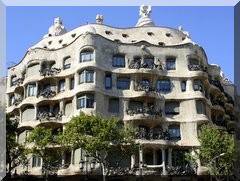 Die Casa Milà in Barcelona