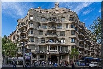 Die Casa Mila in Barcelona
