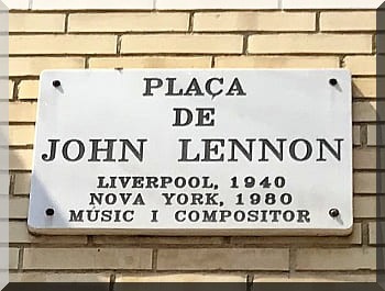 Plaça de John Lennon