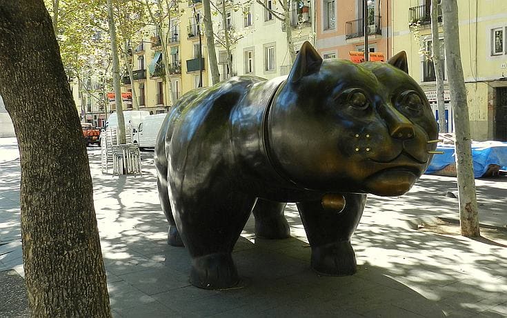 Die Katze von Fernando Botero