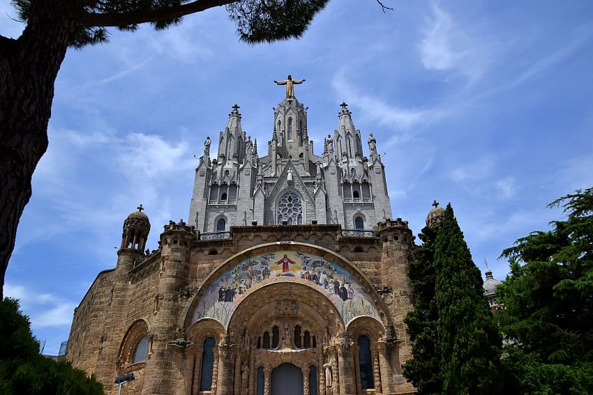 Kirche Sagrat Cor, Tibidabo in Barcelona