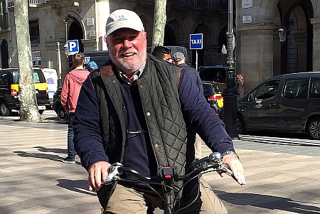 Fahrradtour durch Barcelona