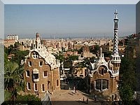 Der Park Guell in Barcelona